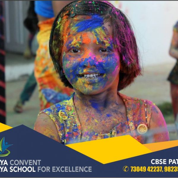festival celebration at school festival celebration festivals colors holi at school holi photos free photos school free school photos colored face vijaya convent amravati