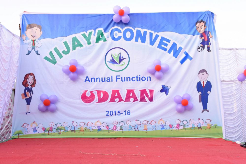 vijaya convent school for excellence annual function celebration udaan