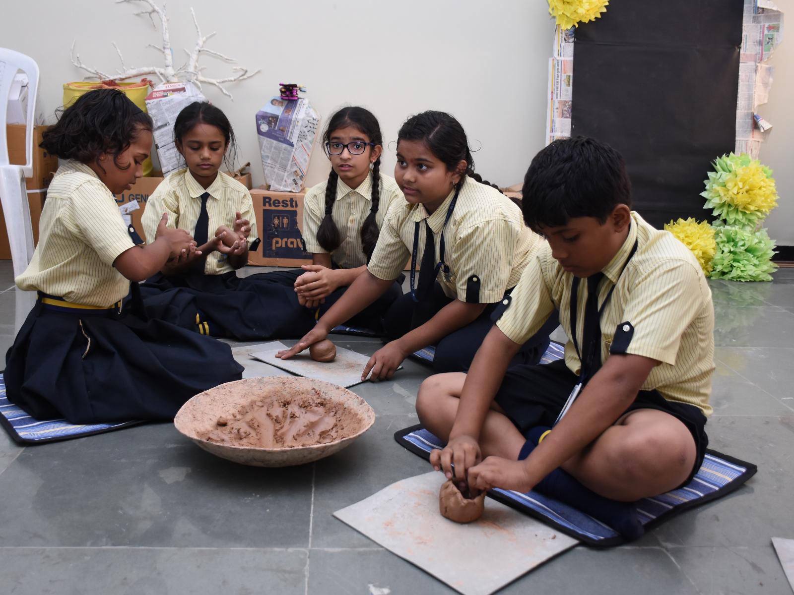 clay-work-art-vijaya-convent-school