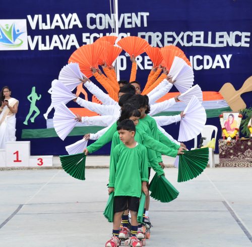Republic Day Celebration at Vijaya Convent CBSE School Amravati
